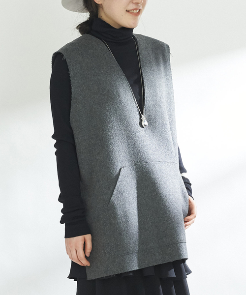 plage ウールリッチ　別注　ボア　ベスト Plage 【WOOLRICH/ウールリッチ】 ベスト - メルカリ