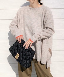 Q | もちもちリラックスニット(ニット/セーター)