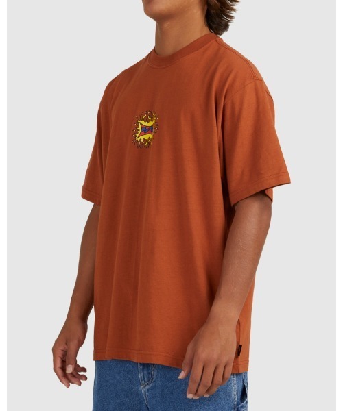 BILLABONG（ビラボン）の「【直営店限定】BILLABONG メンズ 【SKEGSS】 DAGGER SS Ｔシャツ 【2022年秋冬モデル】/ビラボン半袖Tシャツ（Tシャツ/カットソー・メンズ・ブラウン・MEDIUM/LARGE）」の6枚目の写真