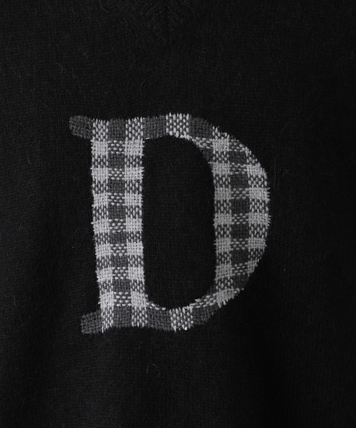 DAIRIKU(ダイリク)の「【DAIRIKU / ダイリク】 別注 D Mohair School Knit Vest(ベスト・メンズ・ブラック・FREE)」の3枚目の写真