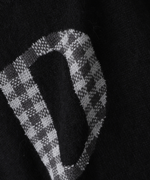 DAIRIKU(ダイリク)の「【DAIRIKU / ダイリク】 別注 D Mohair School Knit Vest(ベスト・メンズ・ブラック・FREE)」の7枚目の写真