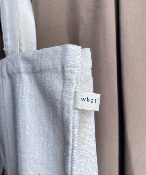 CPCM(シーピーシーエム)の「カラーロゴトートバッグ(トートバッグ・レディース・ブラック/オレンジ/アイボリー/ピンク/ベージュ・FREE)」の8枚目の写真