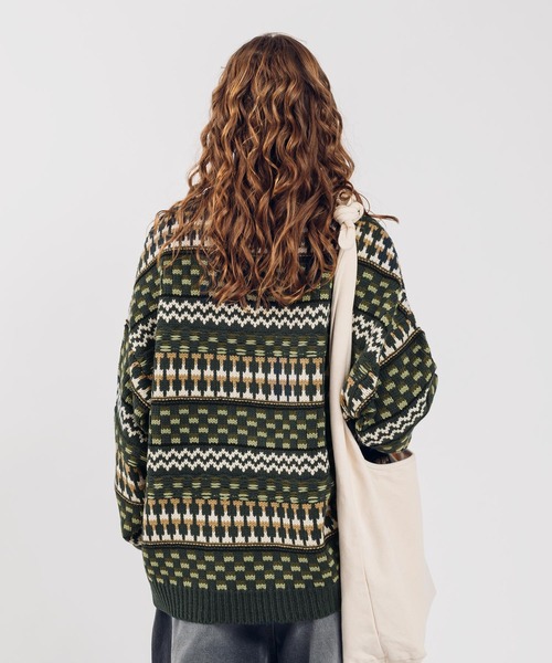 MUHET（ミュエータ）の「タートルネックインナー（ニット/セーター・レディース・アイボリー/ボルドー/オレンジ・MEDIUM/LARGE）」の10枚目の写真