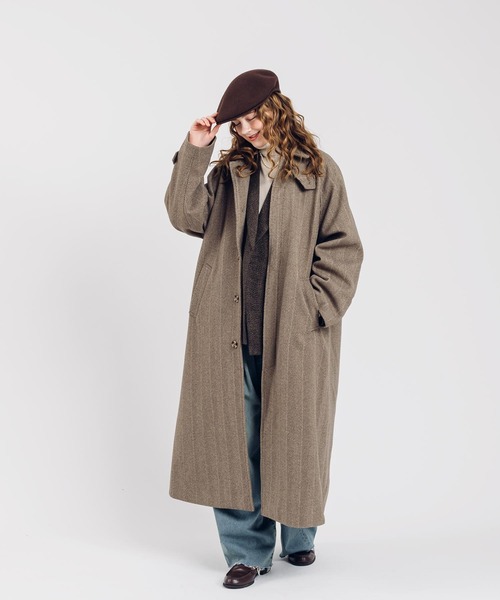 MUHET（ミュエータ）の「タートルネックインナー（ニット/セーター・レディース・アイボリー/ボルドー/オレンジ・MEDIUM/LARGE）」の16枚目の写真