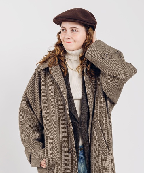 MUHET（ミュエータ）の「タートルネックインナー（ニット/セーター・レディース・アイボリー/ボルドー/オレンジ・MEDIUM/LARGE）」の15枚目の写真