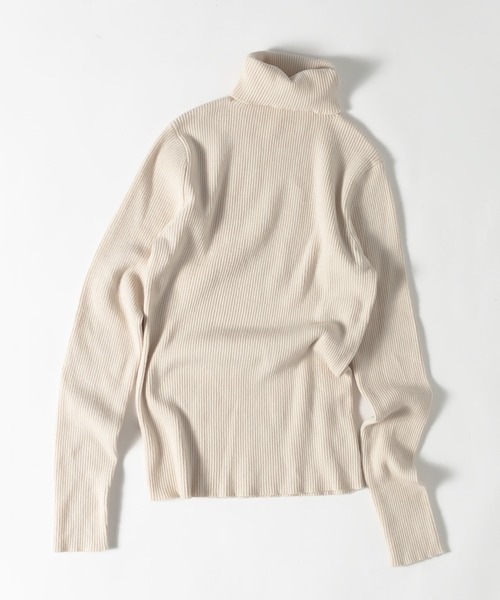 MUHET（ミュエータ）の「タートルネックインナー（ニット/セーター・レディース・アイボリー/ボルドー/オレンジ・MEDIUM/LARGE）」の4枚目の写真