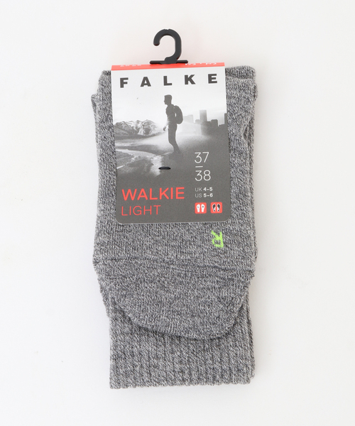 FALKE(ファルケ)の「【FALKE WALKIE LIGHT SOCKS】(ソックス/靴下・レディース・チャコールグレー/グレー・FREE)」の1枚目の写真