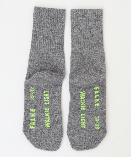 FALKE(ファルケ)の「【FALKE WALKIE LIGHT SOCKS】(ソックス/靴下・レディース・チャコールグレー/グレー・FREE)」の6枚目の写真