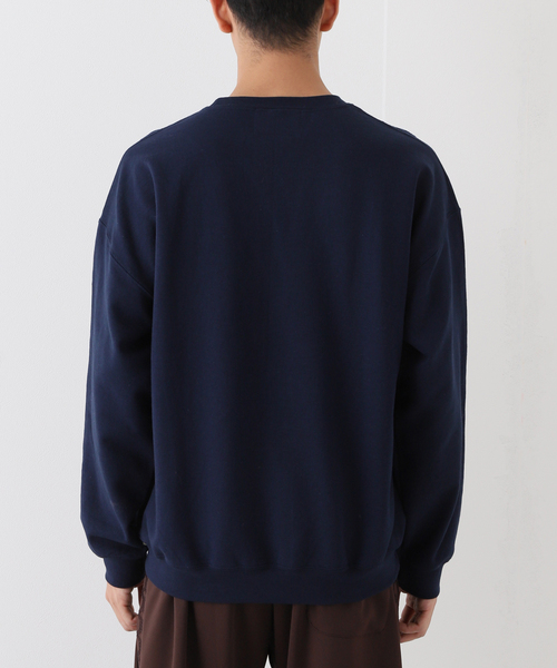 RELAXFIT(リラックスフィット)の「【RELAXFIT / リラックスフィット】CUBA CREW SWEAT(スウェット・メンズ・チャコールグレー/ネイビー・X-LARGE/LARGE)」の6枚目の写真