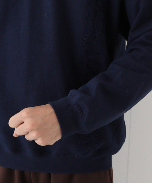 RELAXFIT(リラックスフィット)の「【RELAXFIT / リラックスフィット】CUBA CREW SWEAT(スウェット・メンズ・チャコールグレー/ネイビー・X-LARGE/LARGE)」の10枚目の写真