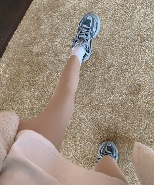 Vipoa(ヴィポア)の「あったか起毛フェイクタイツ(タイツ/ストッキング・レディース・ベージュ/ブラック・FREE)」の8枚目の写真