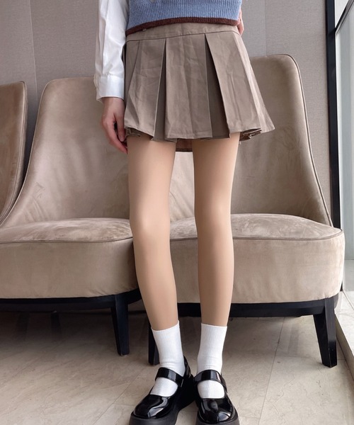 Vipoa(ヴィポア)の「あったか起毛フェイクタイツ(タイツ/ストッキング・レディース・ベージュ/ブラック・FREE)」の10枚目の写真