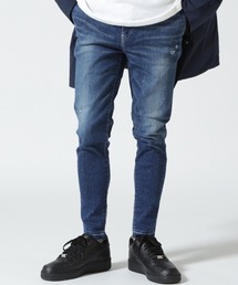 ROYAL FLASH | CHORD/コード/ スリムイージーパンツ/INDIGO(デニムパンツ)