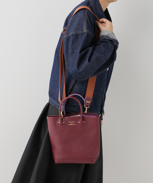 YOUNG&OLSEN/ヤングアンドオルセン】 EMBOSSED LEATHER
