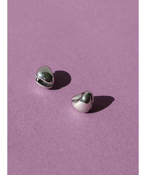 AMERICAN HOLIC（アメリカンホリック）の「ハートメタルマグネットイヤリング（イヤリング・レディース・ゴールド/シルバー・FREE）」の9枚目の写真