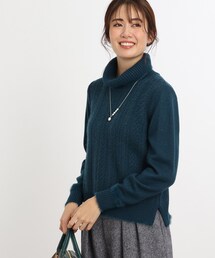 Reflect（リフレクト）の「◆【WEB限定カラーあり/洗える】タートルネックモヘヤ混ニット（ニット/セーター）」