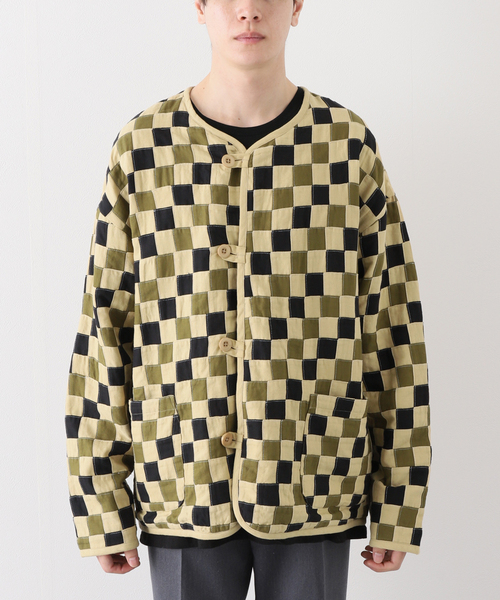 niche.（ニッチ）の「【Niche. / ニッチ】TwillPatchworkBlouson-REV（その他アウター・メンズ・ベージュ・FREE）」の3枚目の写真