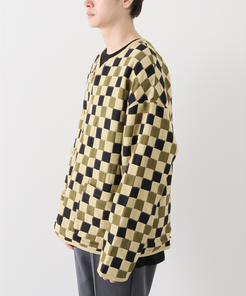 niche.（ニッチ）の「【Niche. / ニッチ】TwillPatchworkBlouson-REV（その他アウター・メンズ・ベージュ・FREE）」の4枚目の写真