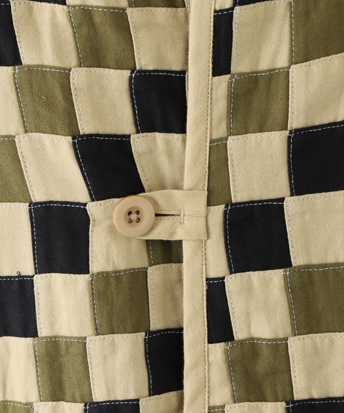 niche.（ニッチ）の「【Niche. / ニッチ】TwillPatchworkBlouson-REV（その他アウター・メンズ・ベージュ・FREE）」の10枚目の写真