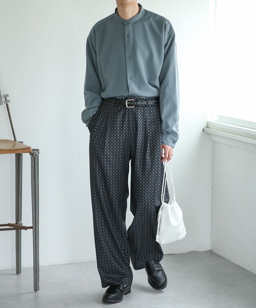 SENSE OF PLACE by URBAN RESEARCH（センスオブプレイスバイアーバンリサーチ）の「フェイクレザーコードキンチャクショルダー（ショルダーバッグ・メンズ・ブラック/カーキ/ホワイト/モカ・ONE）」の8枚目の写真