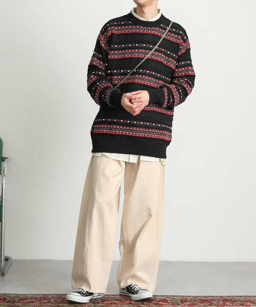 SENSE OF PLACE by URBAN RESEARCH（センスオブプレイスバイアーバンリサーチ）の「フェイクレザーコードキンチャクショルダー（ショルダーバッグ・メンズ・ブラック/カーキ/ホワイト/モカ・ONE）」の16枚目の写真