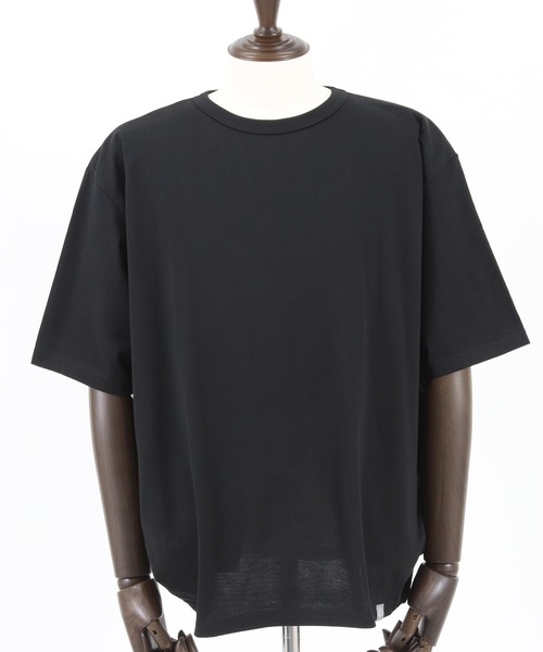 ANGENEHM(アンゲネーム)の「mt8197-Balloon Silhouette Short Sleeve Cut sew (MADE IN JAPAN) カットソー(Tシャツ/カットソー・メンズ・グリーン/ブラック/ホワイト/カーキ・M/L)」の21枚目の写真