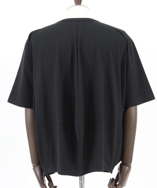 ANGENEHM(アンゲネーム)の「mt8197-Balloon Silhouette Short Sleeve Cut sew (MADE IN JAPAN) カットソー(Tシャツ/カットソー・メンズ・グリーン/ブラック/ホワイト/カーキ・M/L)」の22枚目の写真