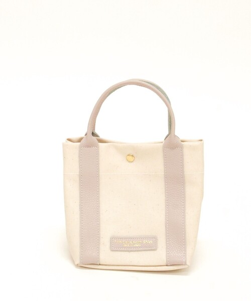 The Container Shop(ザ コンテナショップ)の「The Container Shop: 2WAY ショルダー バッグ◇(ショルダーバッグ・レディース・パープル/オフホワイト・ONE SIZE)」の7枚目の写真