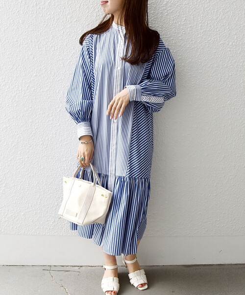 The Container Shop(ザ コンテナショップ)の「The Container Shop: 2WAY ショルダー バッグ◇(ショルダーバッグ・レディース・パープル/オフホワイト・ONE SIZE)」の11枚目の写真