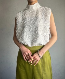 【&g’aime】フリンジレーストップス