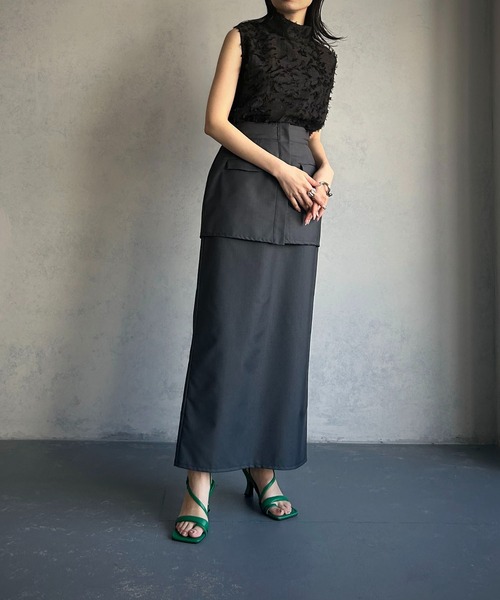 &g'aime(アンジェム)の「【&g’aime】フリンジレーストップス(シャツ/ブラウス・レディース・ホワイト/ブラック・FREE)」の19枚目の写真