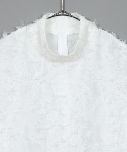 &g'aime(アンジェム)の「【&g’aime】フリンジレーストップス(シャツ/ブラウス・レディース・ホワイト/ブラック・FREE)」の22枚目の写真