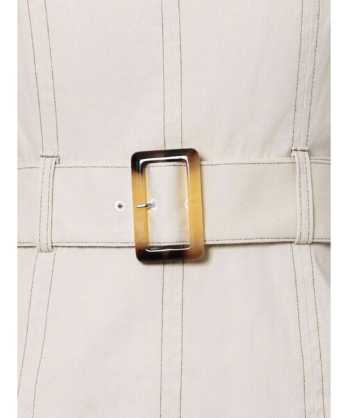 MURUA（ムルーア）の「アシメスリットマーメイドジャンパースカート（ジャンパースカート・レディース・アイボリー/ネイビー・2/1）」の6枚目の写真