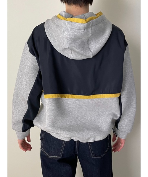 DOLLUPOOPS（ドールアップウップス）の「配色ハーフZIPパーカー（パーカー・レディース・グレー/ブラック/ネイビー・38）」の10枚目の写真