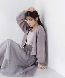 PROPORTION BODY DRESSING | <E> 畦カーディガン / 1213177200(ニット/セーター)