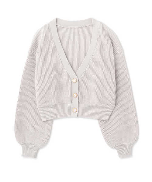 PROPORTION BODY DRESSING（プロポーションボディドレッシング）の「＜Ｅ＞　畦カーディガン / 1213177200（ニット/セーター・レディース・グレー/ピンク/ブルー・FREE）」の14枚目の写真