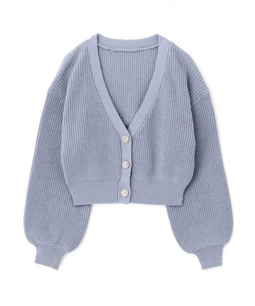 PROPORTION BODY DRESSING（プロポーションボディドレッシング）の「＜Ｅ＞　畦カーディガン / 1213177200（ニット/セーター・レディース・グレー/ピンク/ブルー・FREE）」の17枚目の写真