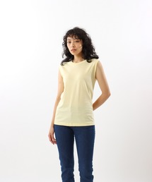【Hanes/ヘインズ】レディース ジャパンフィットフォーハー【2枚組】スリーブレスTシャツ 5.3oz