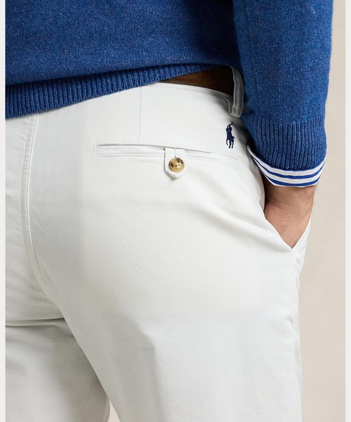 POLO RALPH LAUREN(ポロ ラルフ ローレン)の「ストレッチ ストレート フィット ウォッシュド チノ パンツ(チノパンツ・メンズ・ホワイト・36/32/34/32/38/32/32/32/30/30/28/30/40/32/28/32/29/32/31/32/33/32)」の7枚目の写真