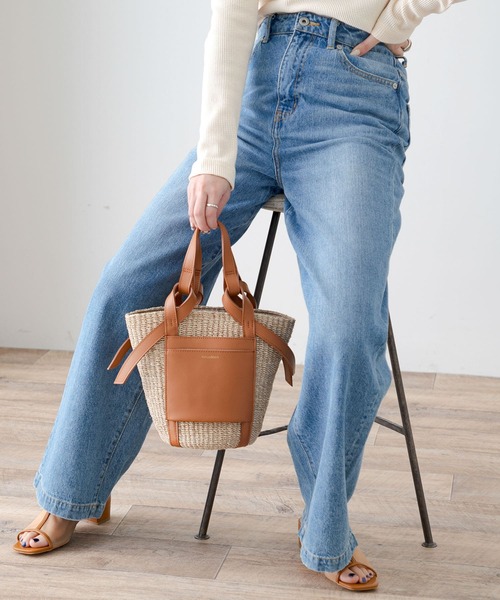 VIOLAd'ORO（ヴィオラドーロ）の「VIOLA d'ORO アバカレザーコンビ