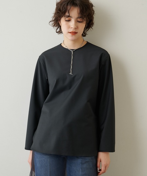 Whim Gazette（ウィムガゼット）の「ストレッチクルーネックプル