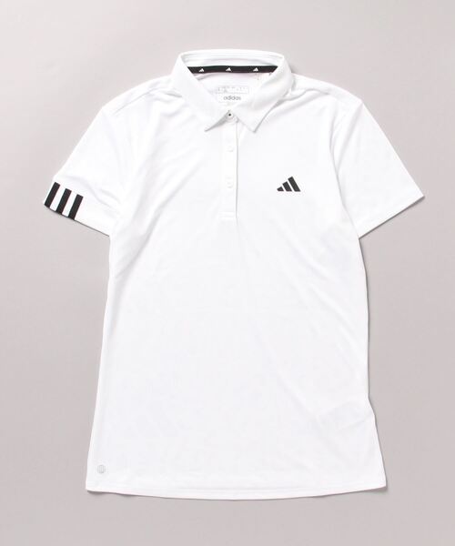 セール】エンボスプリント 半袖ボタンダウンシャツ【adidas Golf
