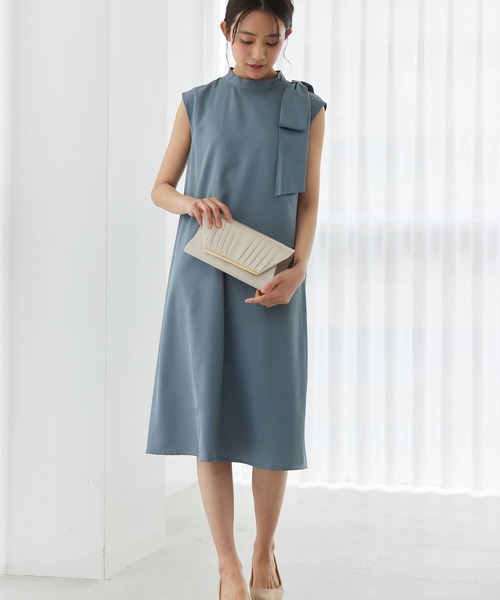 Edit Sheen（エディットシーン）の「サテンタックパーティークラッチ（クラッチバッグ・レディース・ベージュ/ゴールド/ブラック・FREE）」の4枚目の写真