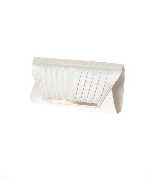 Edit Sheen（エディットシーン）の「サテンタックパーティークラッチ（クラッチバッグ・レディース・ベージュ/ゴールド/ブラック・FREE）」の15枚目の写真