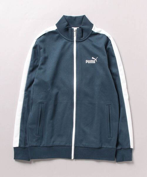 PUMA(プーマ)の「プーマ PUMA CORE HERITAGE トラックジャケット_(ジャージ・メンズ・グリーン/ダークブルー/ブラック・3L/S/M/L/LL)」の3枚目の写真