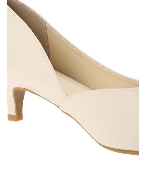 Te chichi（テチチ）の「スクエアバックルパンプス（パンプス・レディース・オフホワイト/ブラック・37/38）」の14枚目の写真