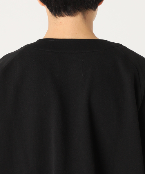 Paris Saint-Germain】ロゴ刺繍 カノコ ベースボールシャツ