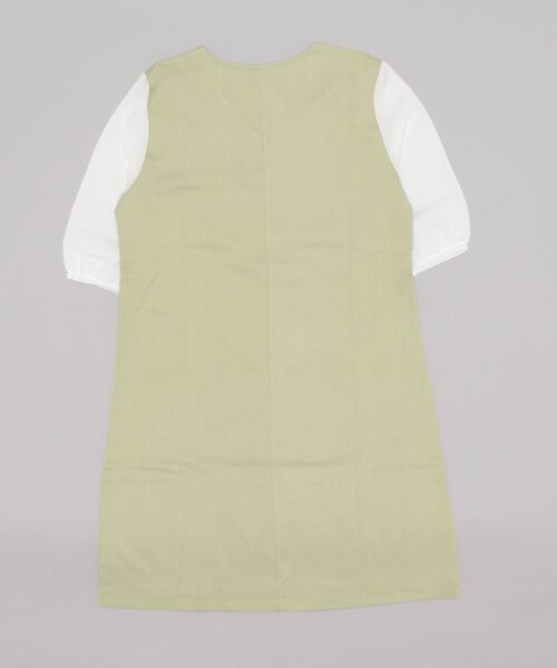 FRP（エフアールピー）の「シアーシャツスリーブワンピース（ワンピース・レディース・ライトグリーン・MEDIUM/LARGE）」の3枚目の写真