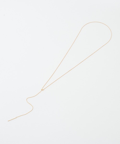 THE PAUSE（ザ ポーズ）の「【THE PAUSE】ロングラリエット（ネックレス・レディース・シルバー/ゴールド・FREE）」の3枚目の写真