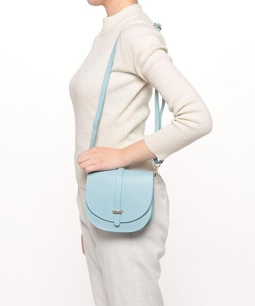 en recre(アンレクレ)の「【LABORATORIO MARIUCCI】カラーショルダーバッグ(ショルダーバッグ・レディース・ライトブルー/アイボリー/クリーム・FREE)」の8枚目の写真